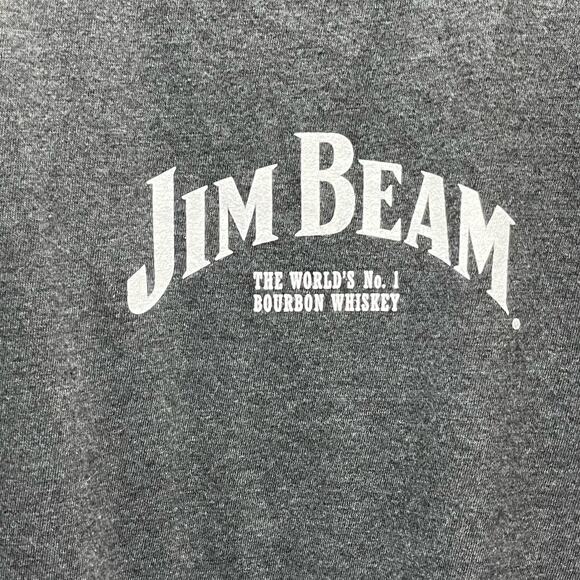 Jim Beam Logo Tank Front Back Design Top Medium - Picture 3 of 5